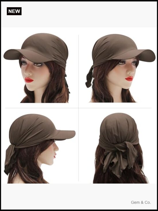 Summer Chemo Headwear Brim Visor Hat Beanie Hat main image 7